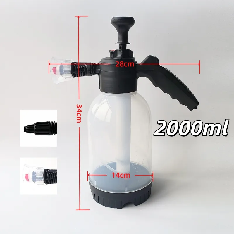 Sprayer dimensions